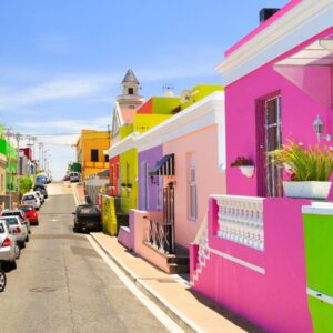 خانه های رنگی Bo Kaap کیپ تاون را از دست ندهید